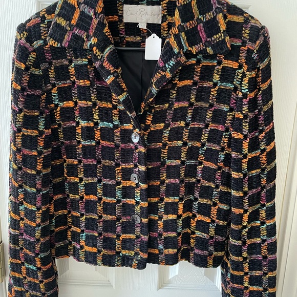 🍂 Eva Rykardson Collection Textured Jacket XS 🍂